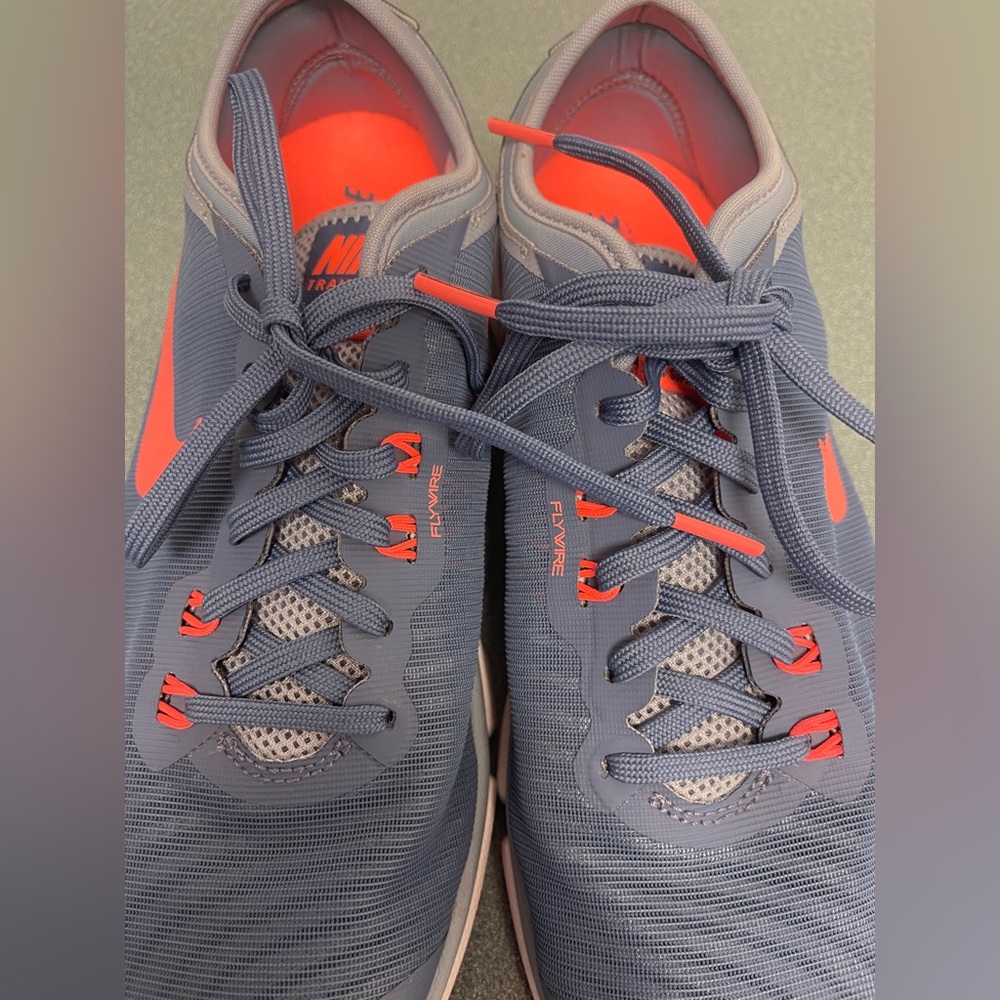 Nike Flex Supreme TR 4 Cross Training Low Top Sneakers Women’s 8 Gray - Picture 11 of 12